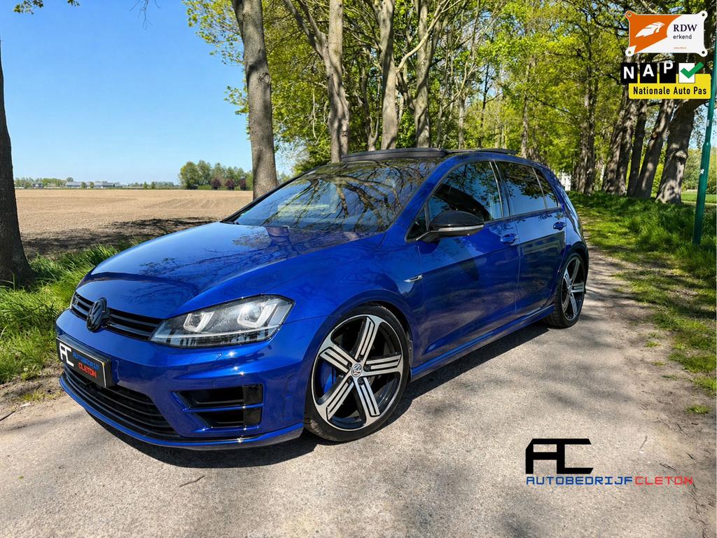 Volkswagen Golf 2.0 TSI R DSG 2016 Blauw|PANO|ACC|DCC|DYN|, Auto's, Automaat, 4 cilinders, 1984 cc, Blauw