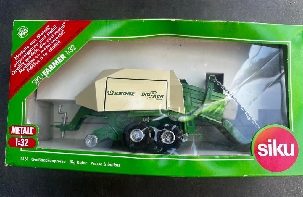Siku Farmer 3161 Krone Big Pack Grootpakpers - Nieuwstaat, Ophalen of Verzenden, Zo goed als nieuw, Overige merken