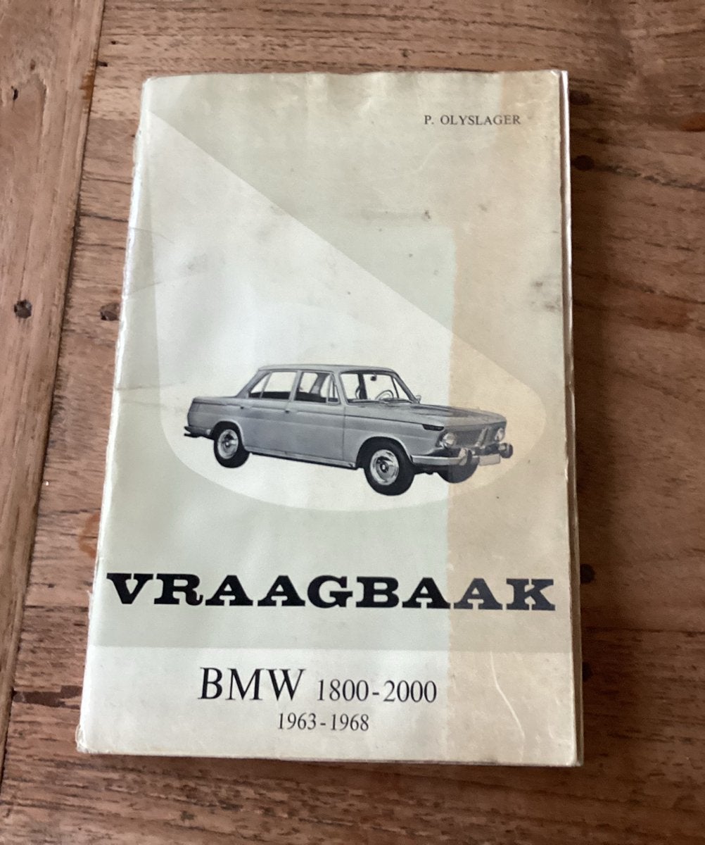 Vraagbaak BMW 1800-2000, Ophalen of Verzenden