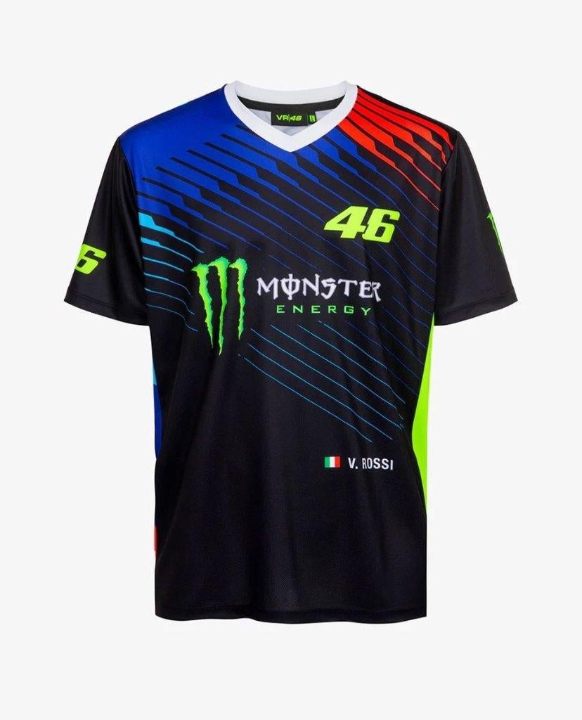 Valentino Rossi 2026 Monster Energy 46 t-shirt MOMTS566504, Commerciale@vr46racing.com, Geel, Nieuw, Ophalen of Verzenden
