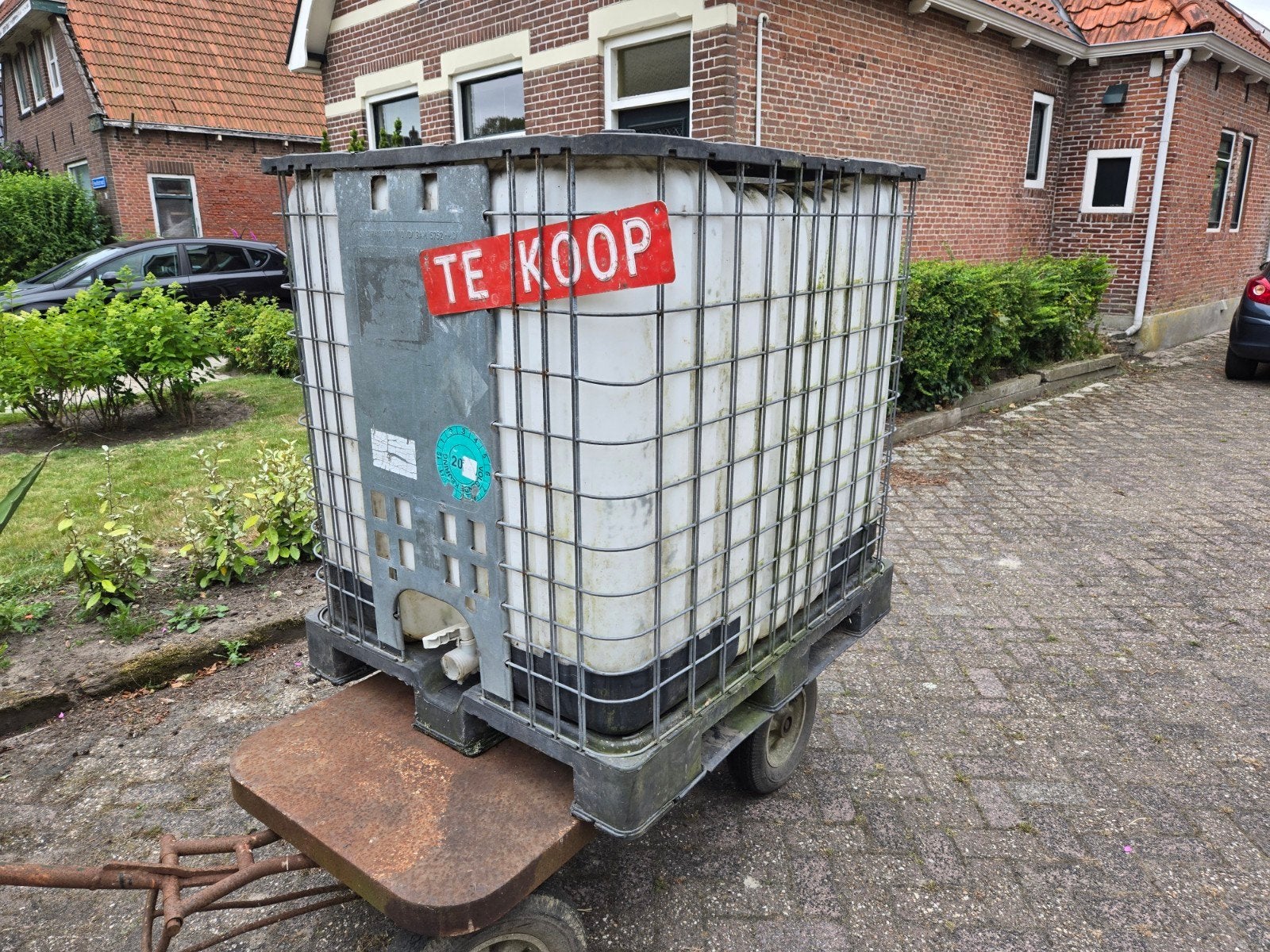 Tank, Ophalen, Gebruikt, Kunststof
