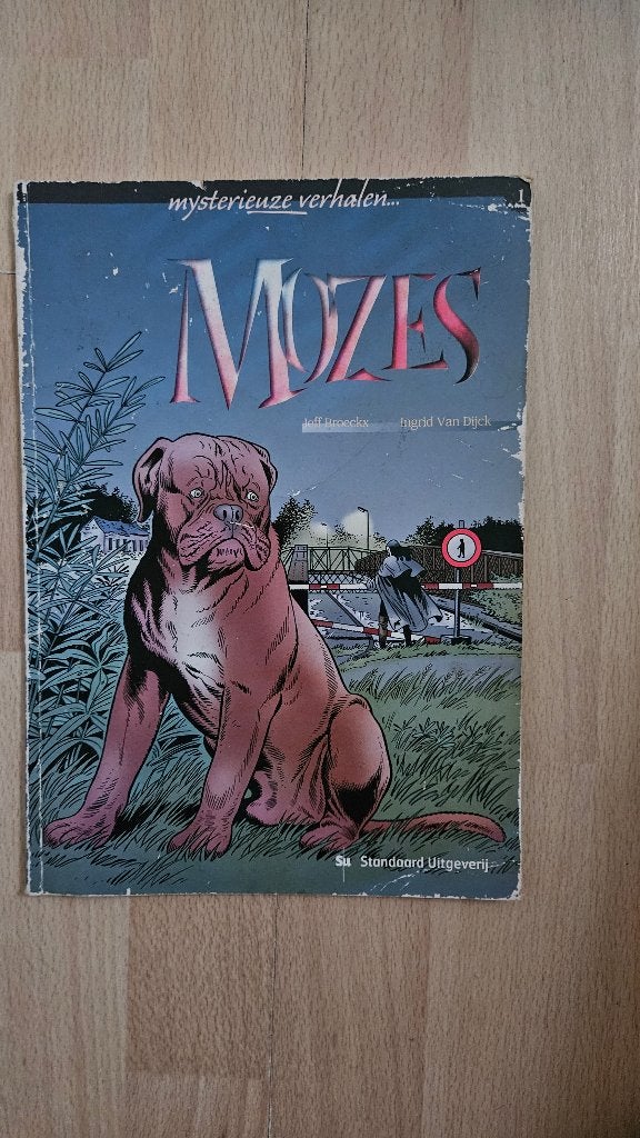 Mozes Jeff Broeckx Ingrid van Dijck, Eén stripboek, Ophalen of Verzenden, Gelezen