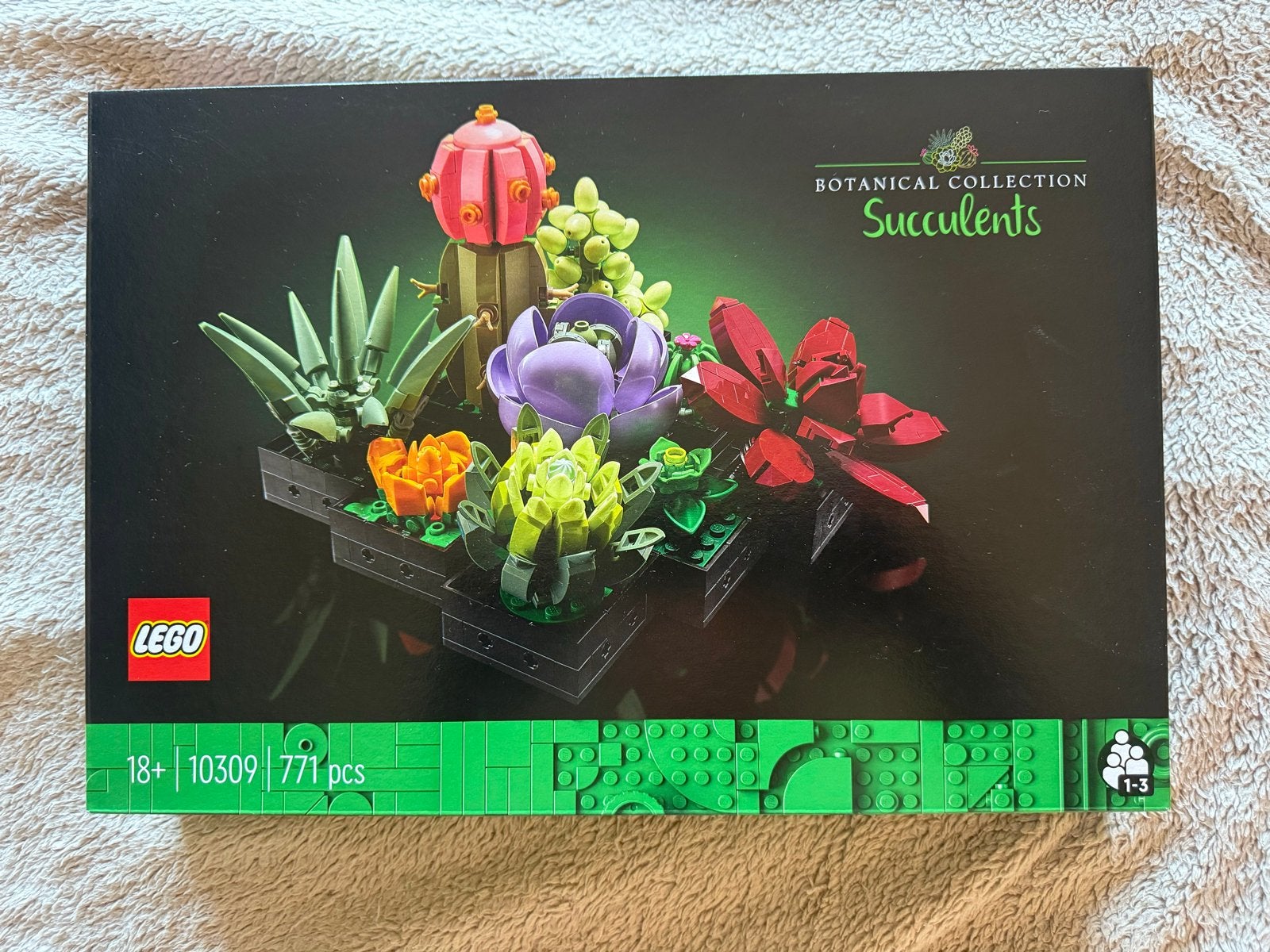 LEGO Botanical Collection 10309 Succulenten, Ophalen of Verzenden, Nieuw, Complete set, Lego