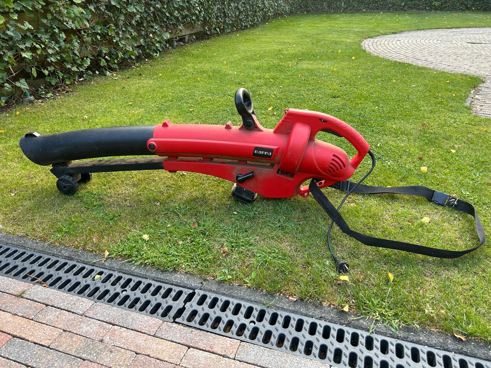 Gamma BR-35V Bladblazer 230V - Krachtig en Efficiënt, Ophalen, Gebruikt, Elektrisch, Handgedragen