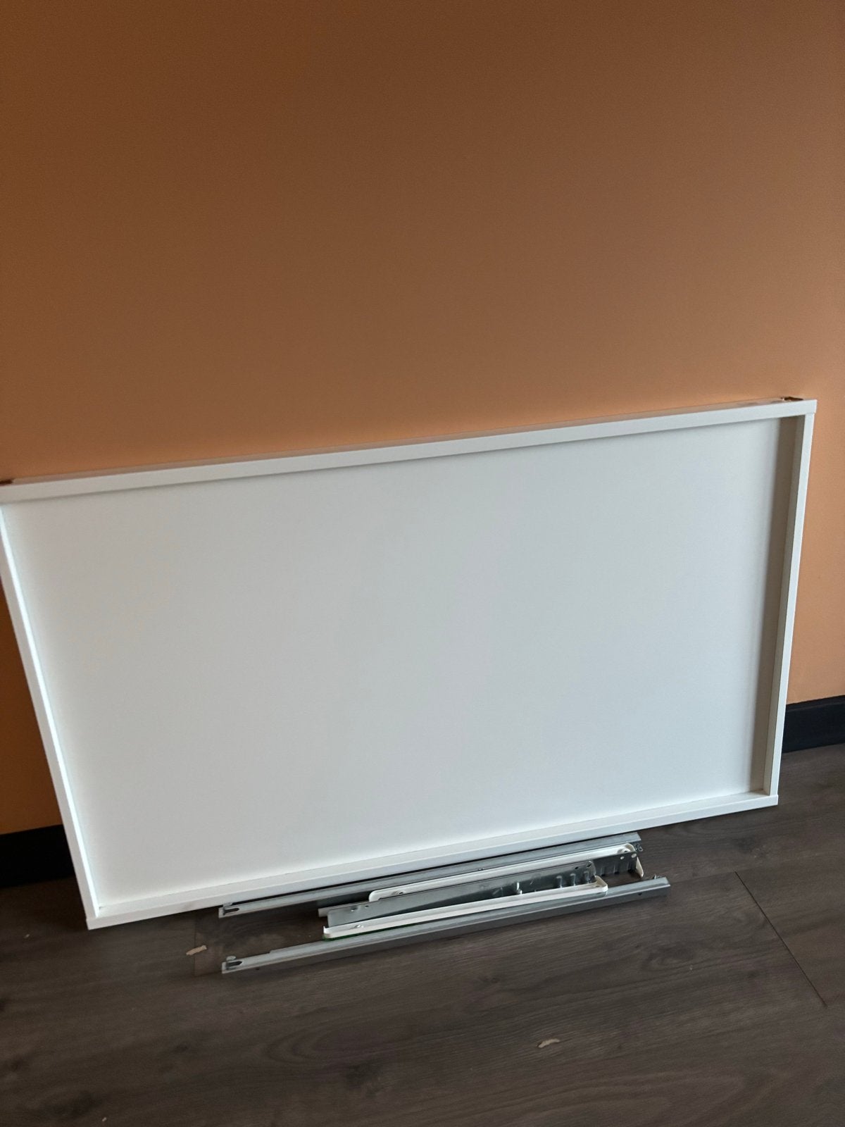 IKEA KOMPLEMENT Uittrekbare plank  wit  100x58cm, Ophalen, Zo goed als nieuw