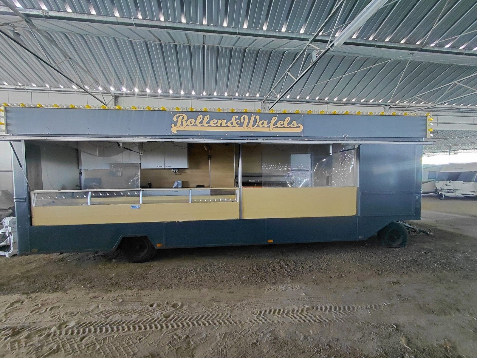nette oliebollen kraam te koop, Ophalen, Gebruikt