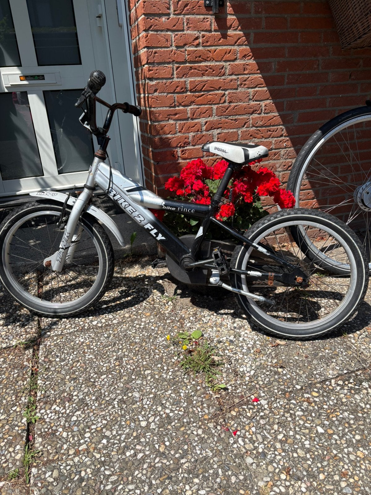 Popal fiets voor kind 6-8 jaar. 18 inch., Ophalen, Gebruikt, 16 tot 20 inch