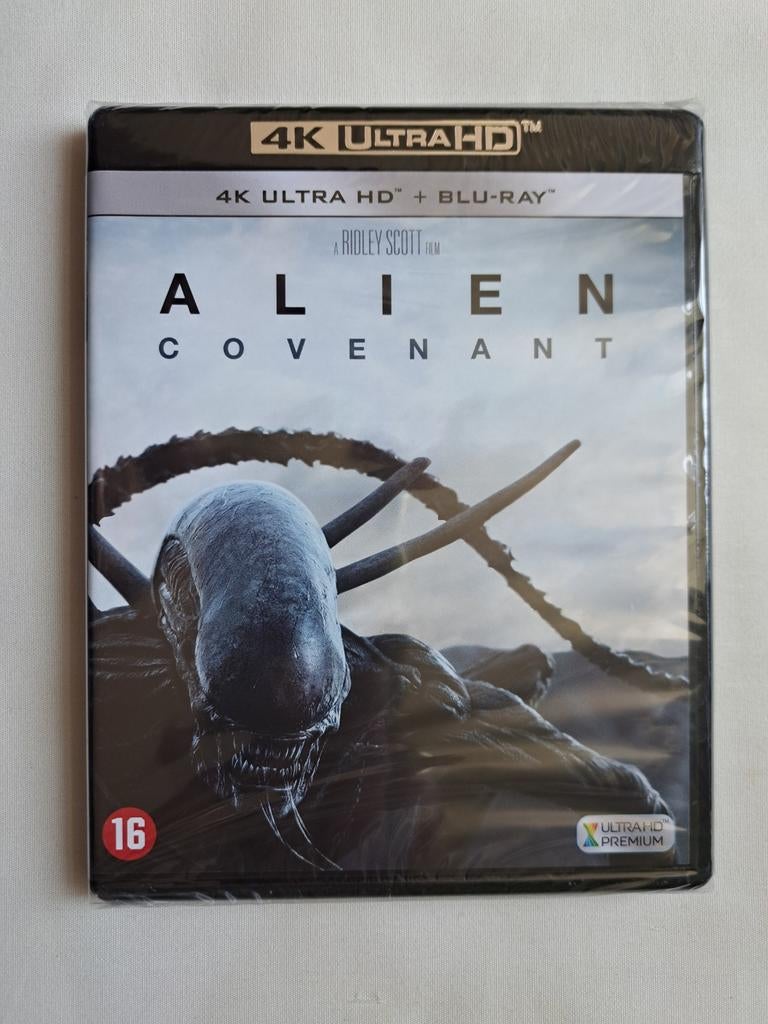Alien Covenant (4K Ultra HD + Blu-ray), Cd's en Dvd's, Ophalen of Verzenden, Zo goed als nieuw, Science Fiction en Fantasy