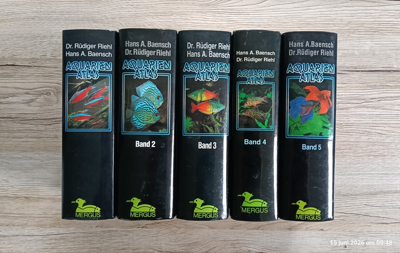 Mergus Aquarien Atlas
Deel 1 t/m 5, Ophalen of Verzenden, Zo goed als nieuw