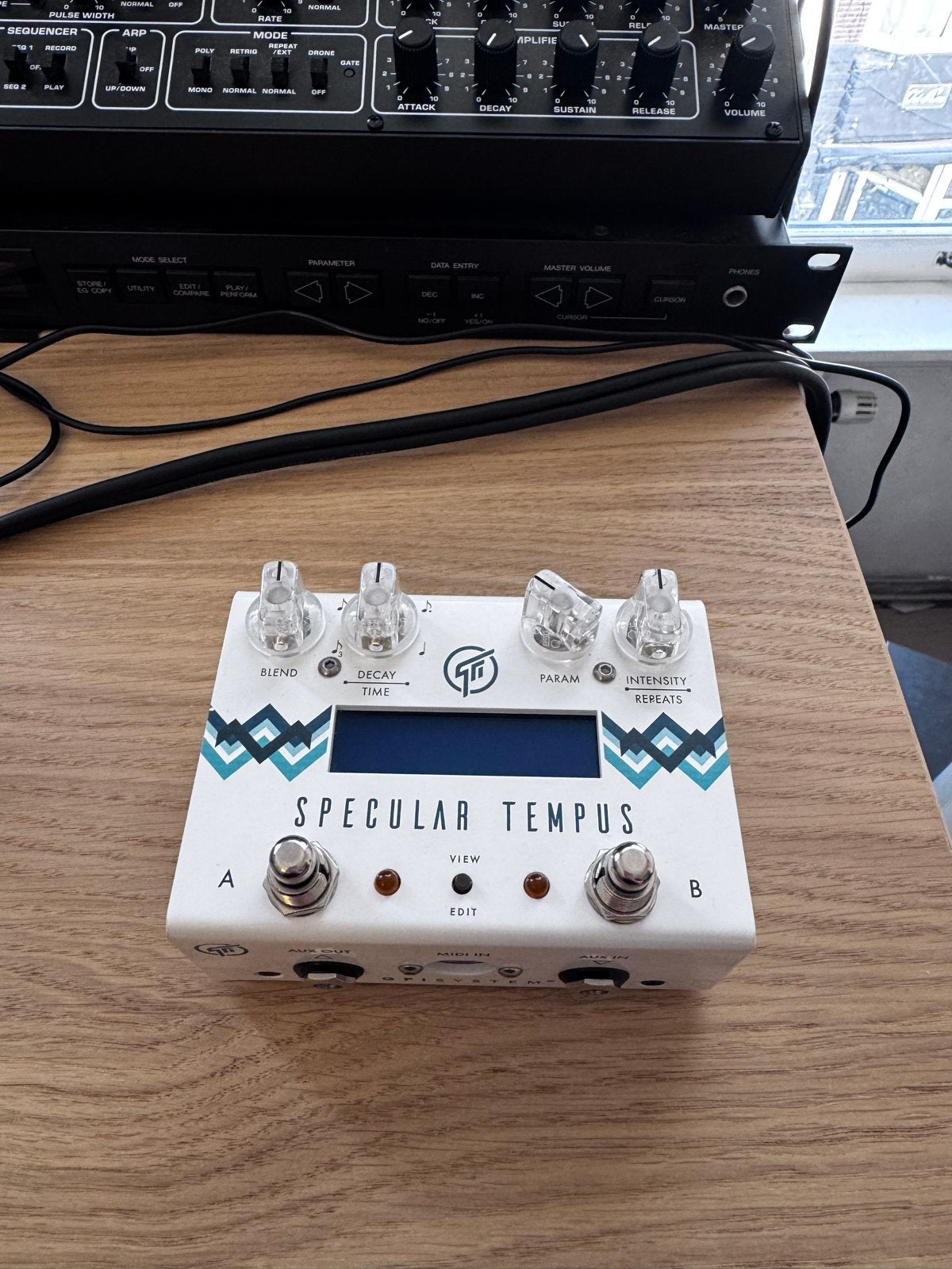 GFI Systems Specular Tempus Multi-effect Pedaal, Muziek en Instrumenten, Ophalen of Verzenden, Zo goed als nieuw, Delay of Echo