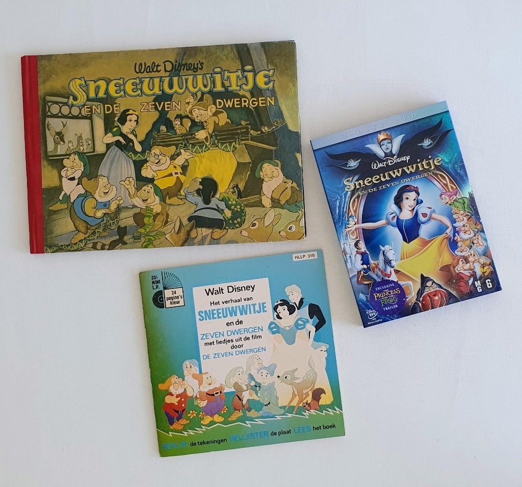 Walt Disney’s Sneeuwwitje collectors items, Ophalen of Verzenden, Sneeuwwitje of Doornroosje, Gebruikt, Overige typen
