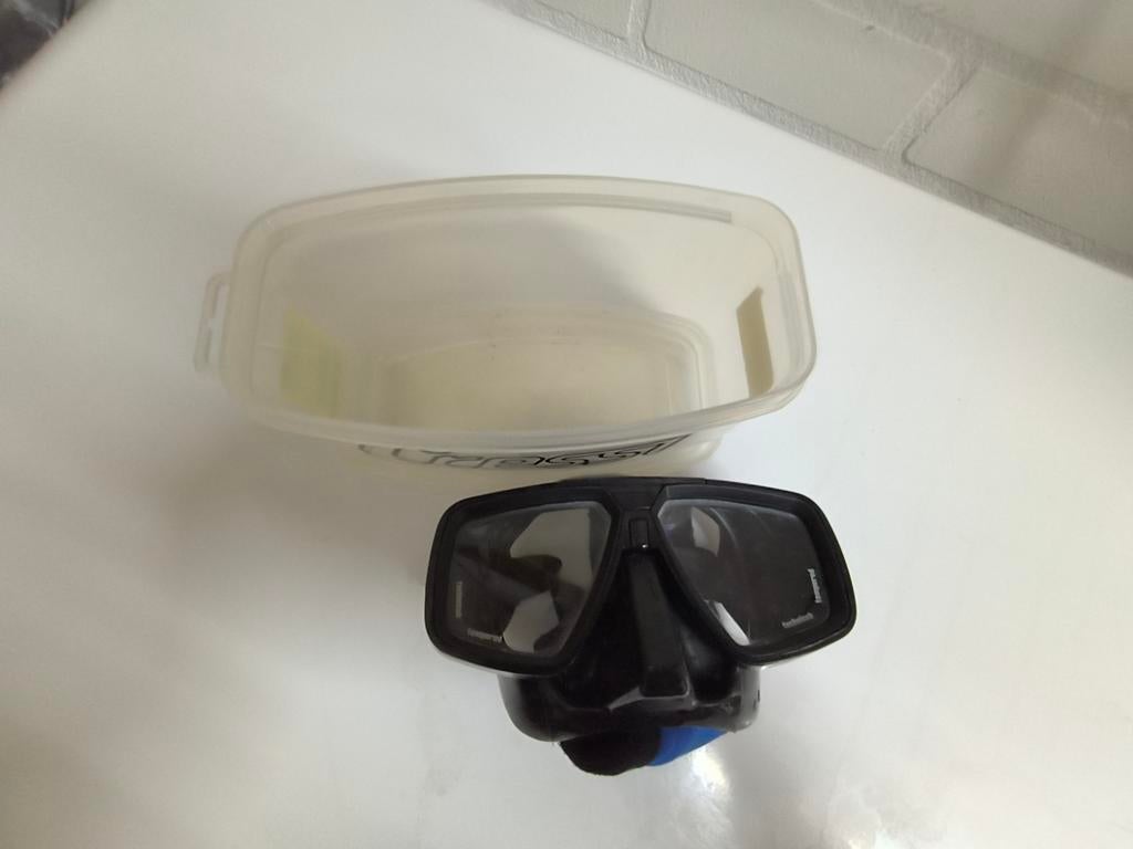 Duikbril aqualung technisub look, Ophalen of Verzenden, Zo goed als nieuw, Duikbril of Snorkel