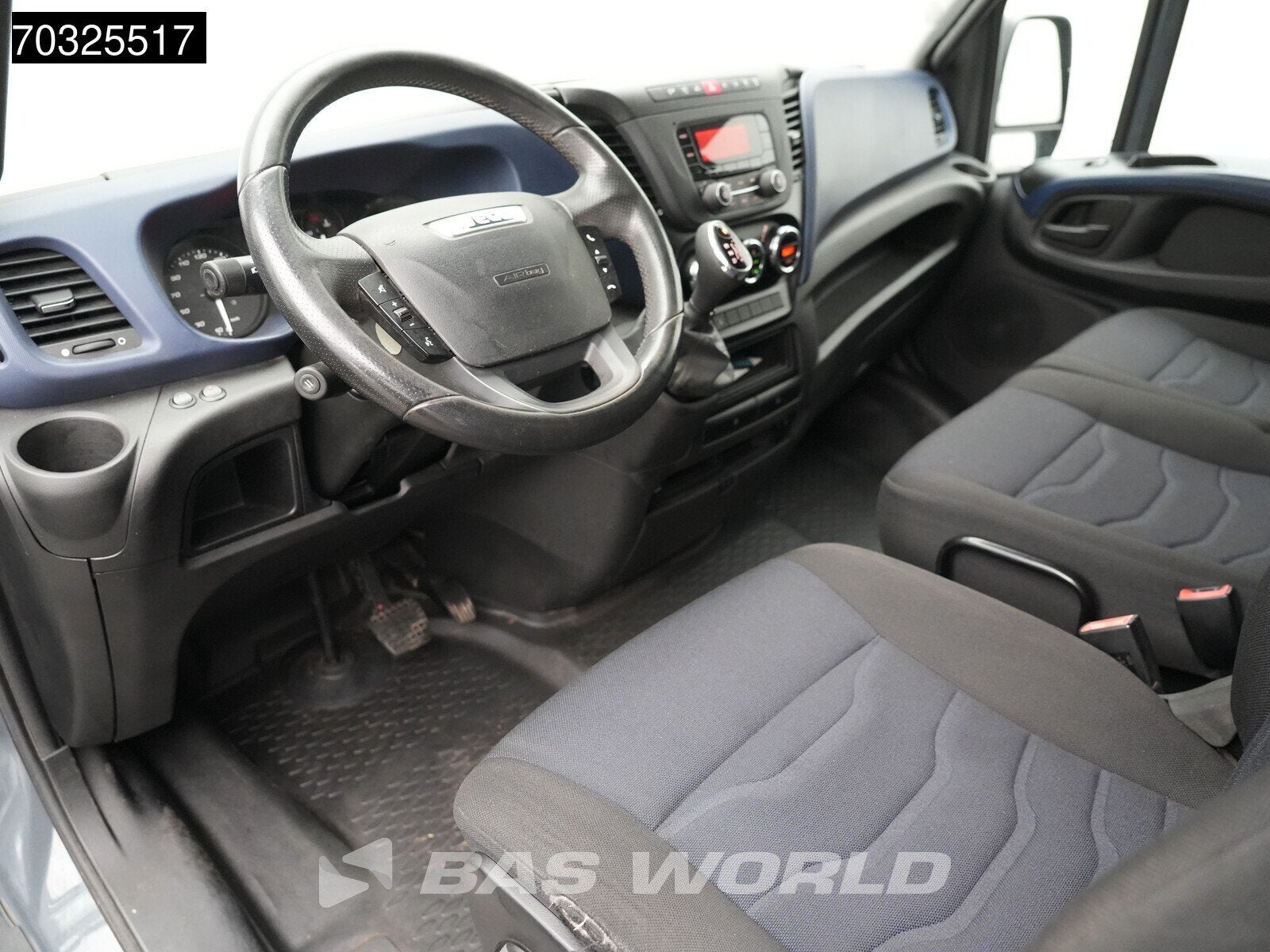Iveco Daily 35C21 3.0L Automaat Dubbellucht L3H2 3,5t Trekha, Auto's, Automaat, Stof, Euro 6, 4 cilinders