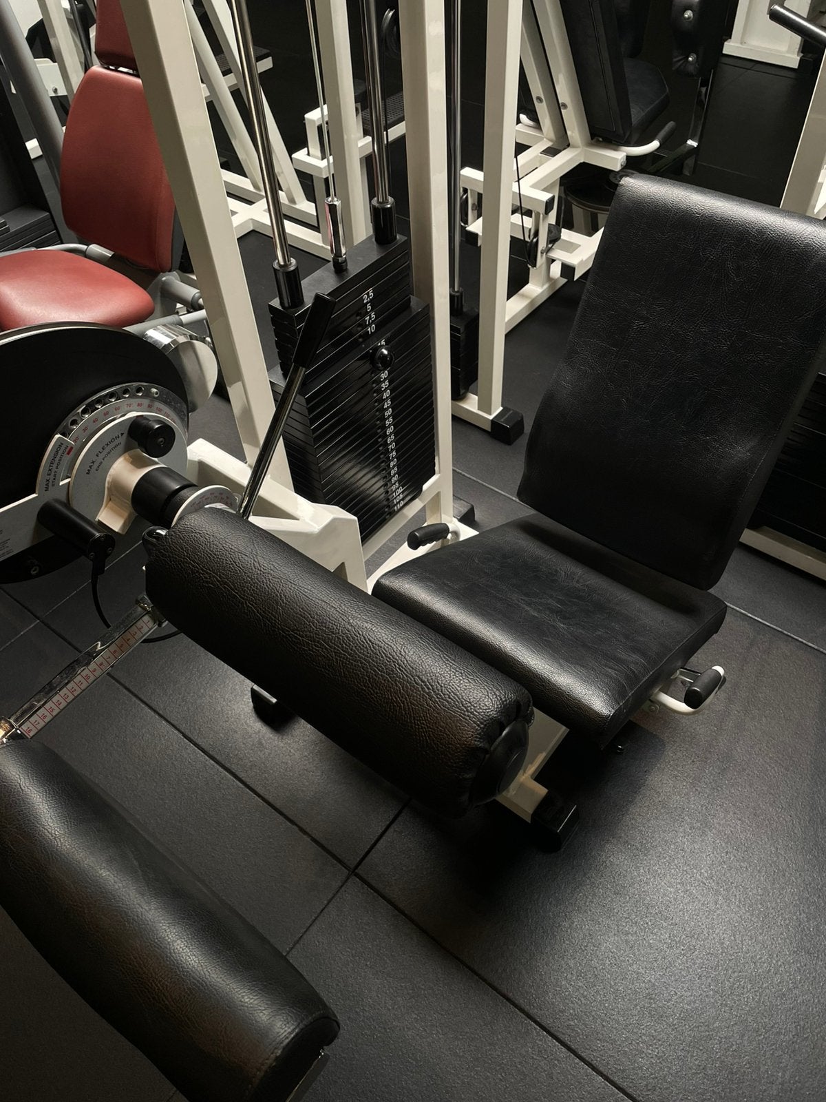 Technogym Isotonic Seated Leg Curl M455 Professioneel, Ophalen, Zo goed als nieuw, Overige typen
