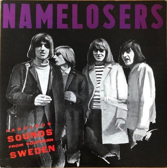 namelosers/fabulous sounds from southern sweden-60s/garage/p, LP, Gebruikt, Verzenden, Inclusief binnenhoes