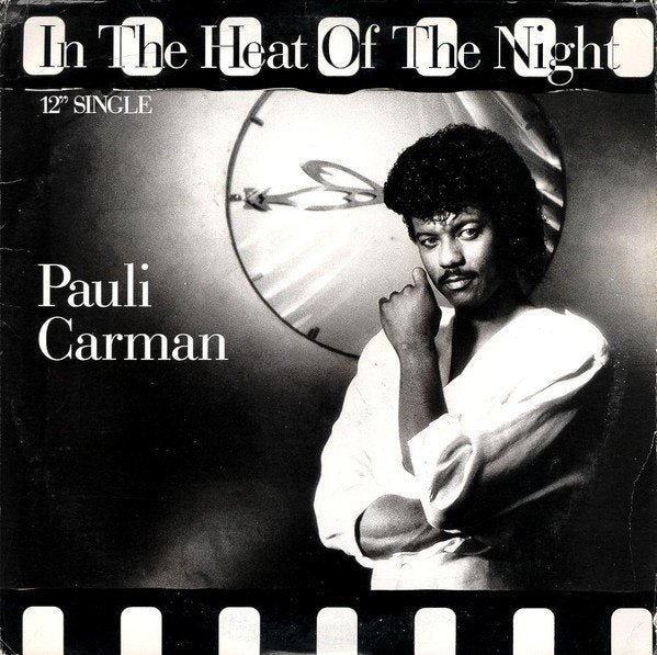 Pauli Carman – In The Heat Of The Night 1987 funk / RnB 12", Originele persing, Ophalen of Verzenden, Gebruikt, 12 inch