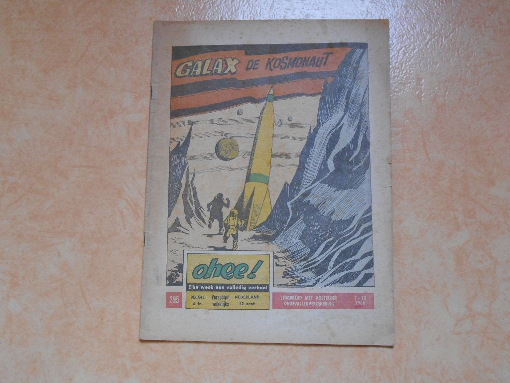 Ohee 295 Galax de kosmonaut 1968., Eén stripboek, Ophalen of Verzenden, Gelezen