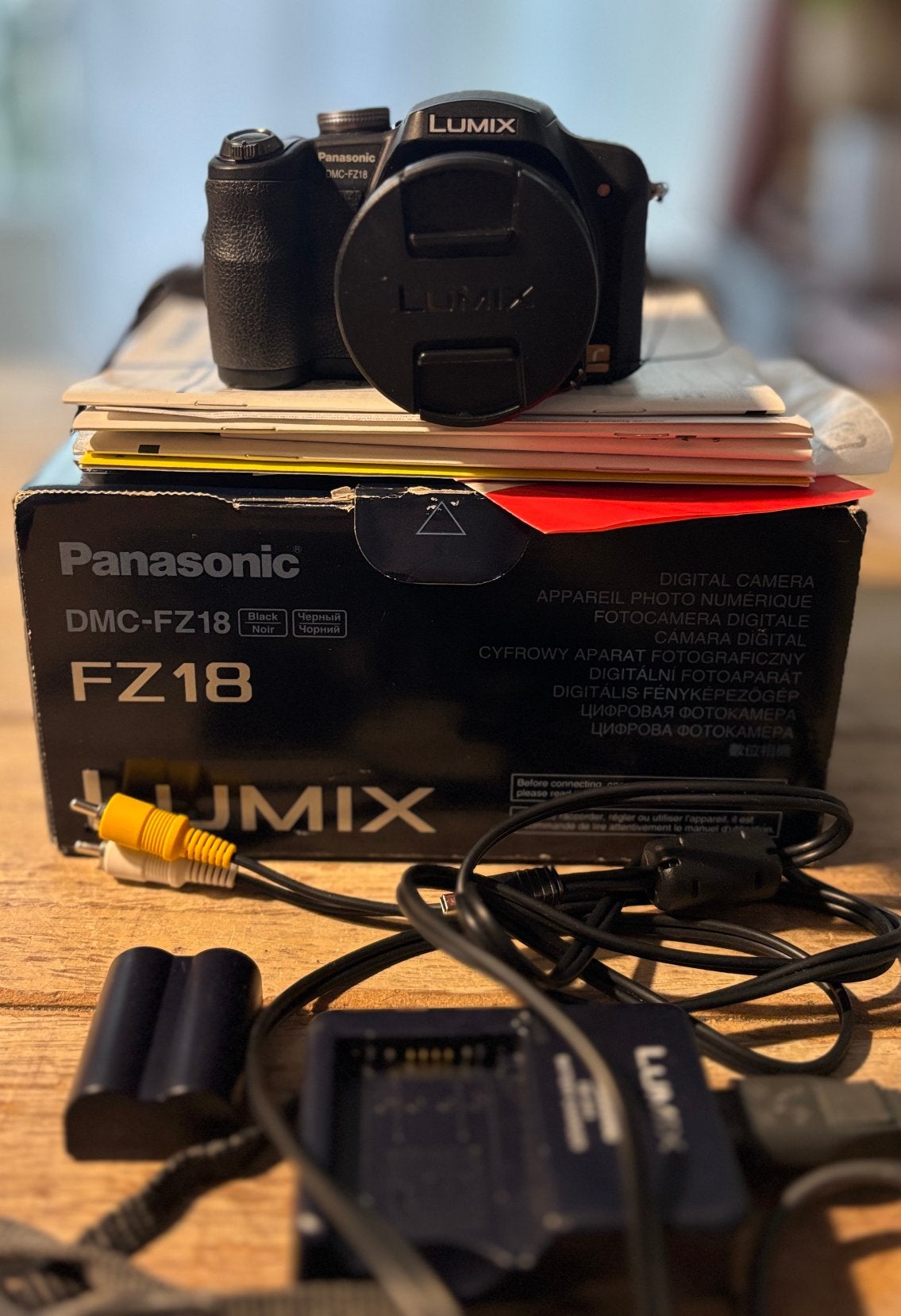 Panasonic Lumix DMC-FZ18 met Leica lens, 8 megapixels, Panasonic, Ophalen of Verzenden, Zo goed als nieuw