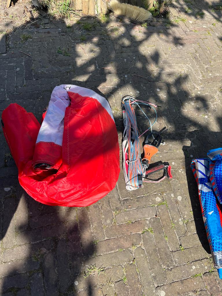 Peter Lynn Escape kite 9 mtr, Ophalen, Gebruikt, 9 m², Geen board