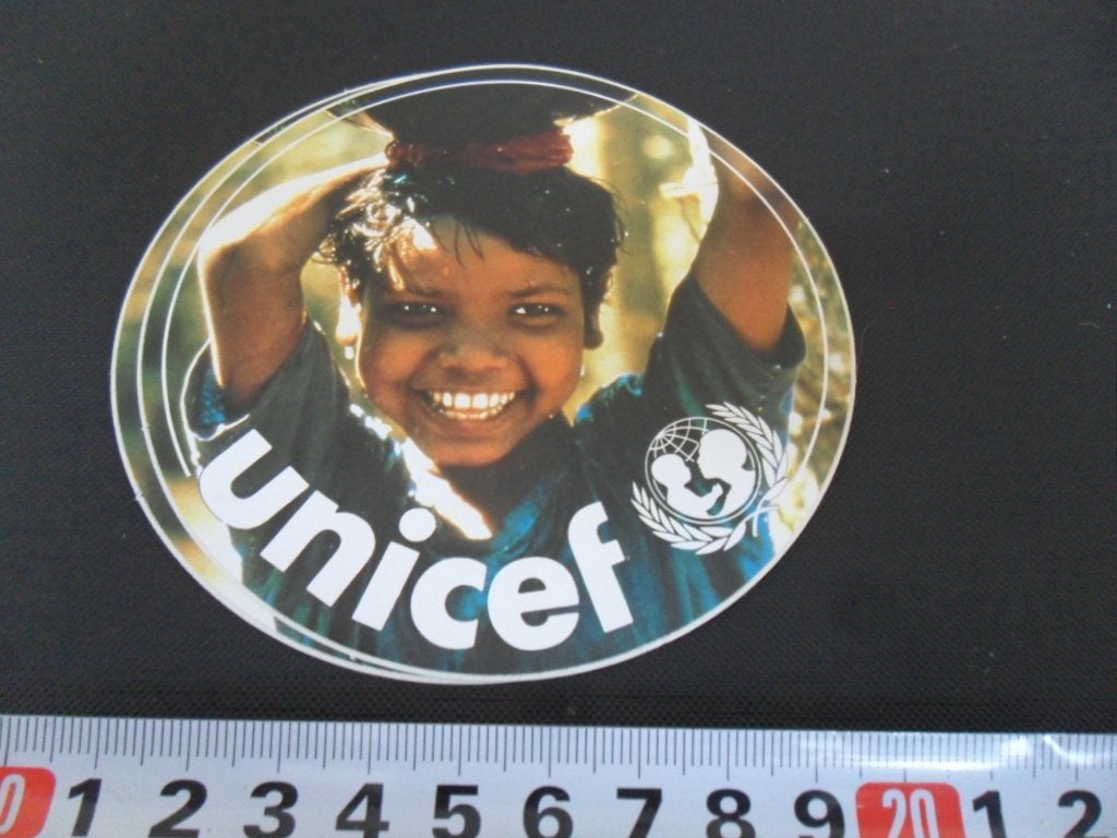 sticker UNICEF GQ249 *, Verzamelen, Ophalen, Zo goed als nieuw