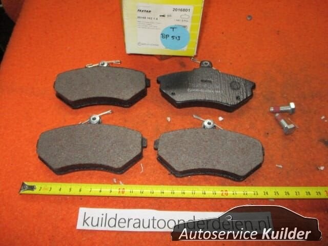 Remblokken voorzijde VW Corrado Scirocco Passat BP513 Textar, -, Volkswagen, -, Nieuw