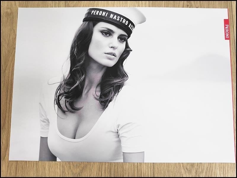 PERONI Birra Bier Bar Pub Reclame Poster, Verzenden, Nieuw, Reclamebord, Plaat of Schild, Overige merken