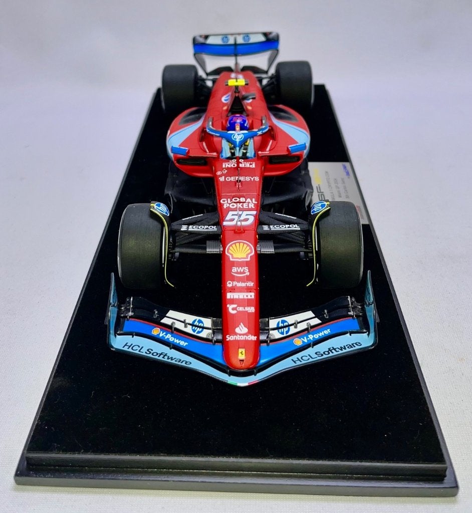 Ferrari SF-24 Miami Carlos Sainz LS18F1062 Looksmart, Hobby en Vrije tijd, Modelauto's | 1:18, Ophalen of Verzenden, Nieuw, Auto