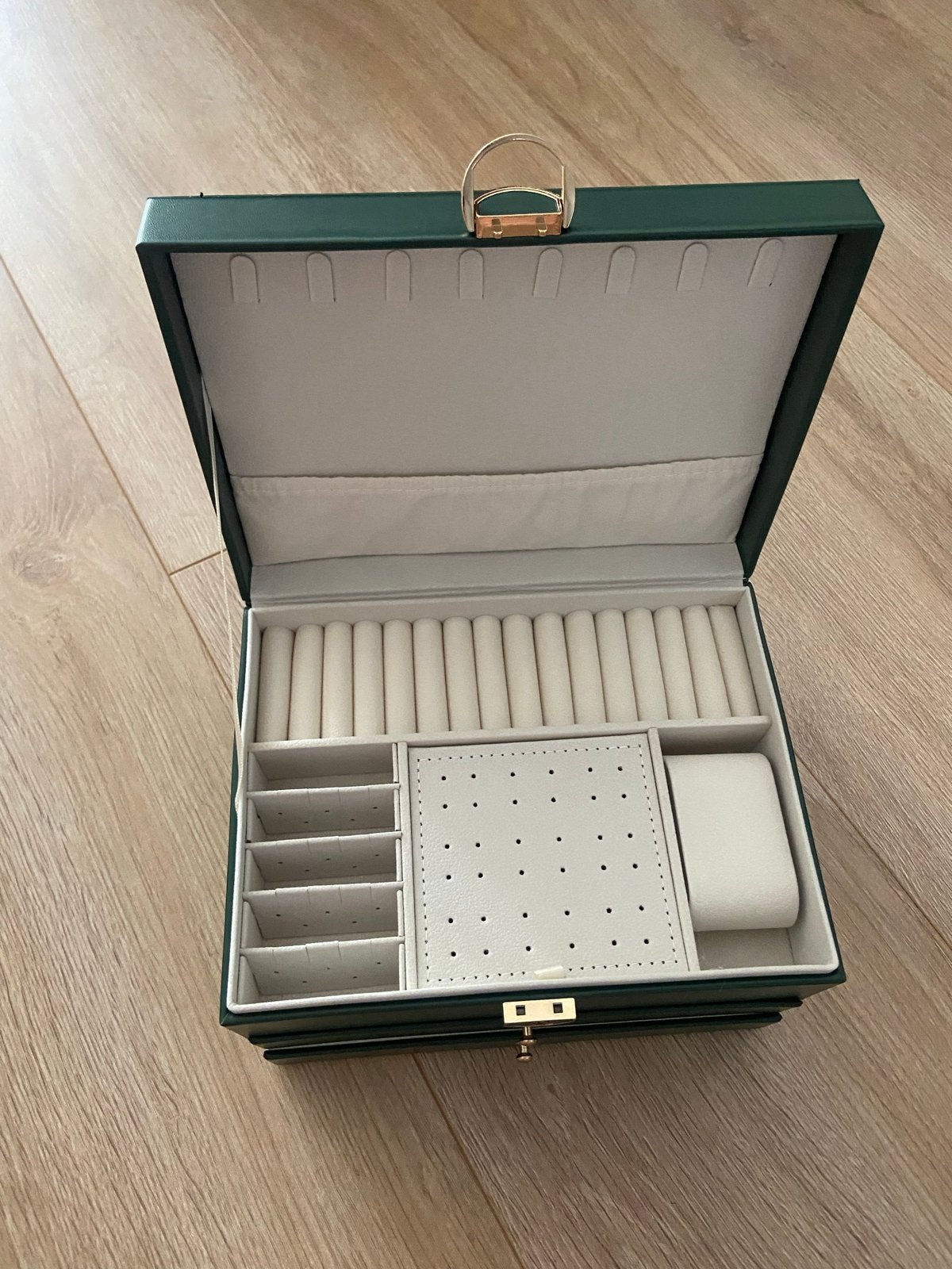 Luxe Sieradendoos met Meerdere Lagen en Lades, Ophalen of Verzenden, Zo goed als nieuw