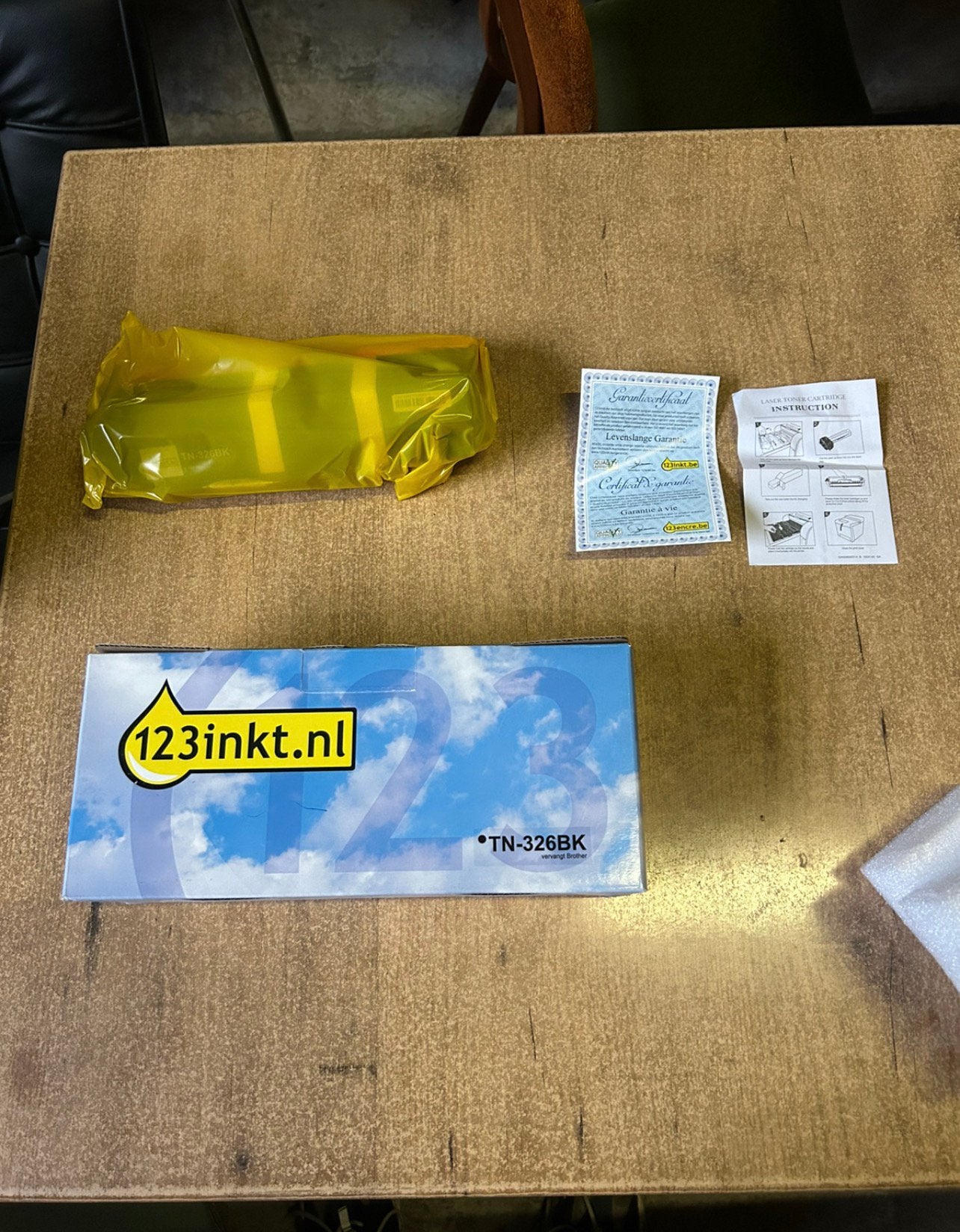 123inkt toner TN-326BK, Ophalen, Nieuw, Toner