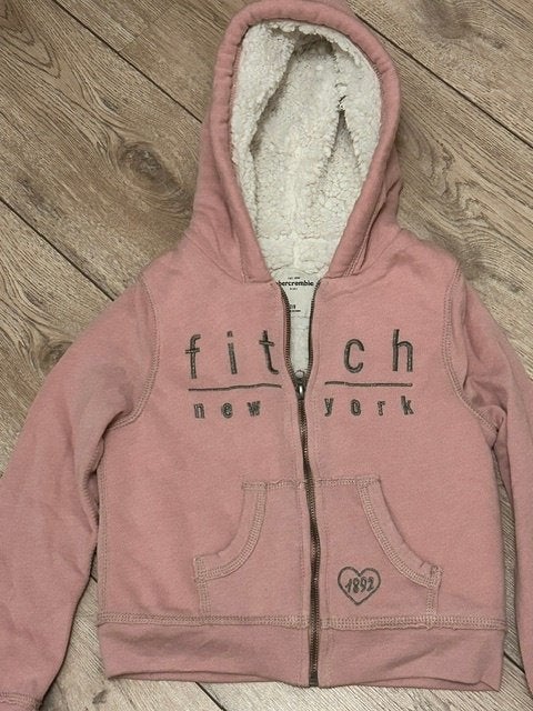 Abercrombie & Fitch vest maat 7 / 8 jaar kleur roze, Gebruikt, Trui of Vest, Abercrombie & Fitch, Verzenden