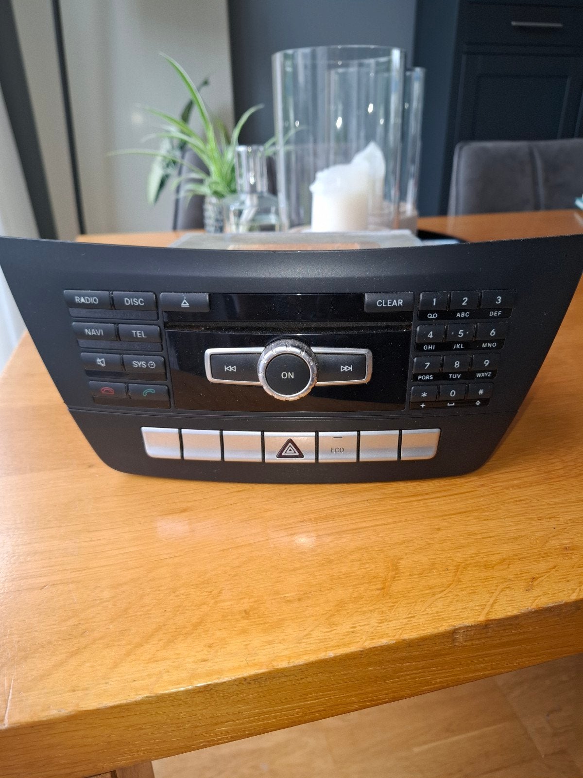 Originele Mercedes NTG4.5 Navigatie/Radio W204, Ophalen of Verzenden, Gebruikt