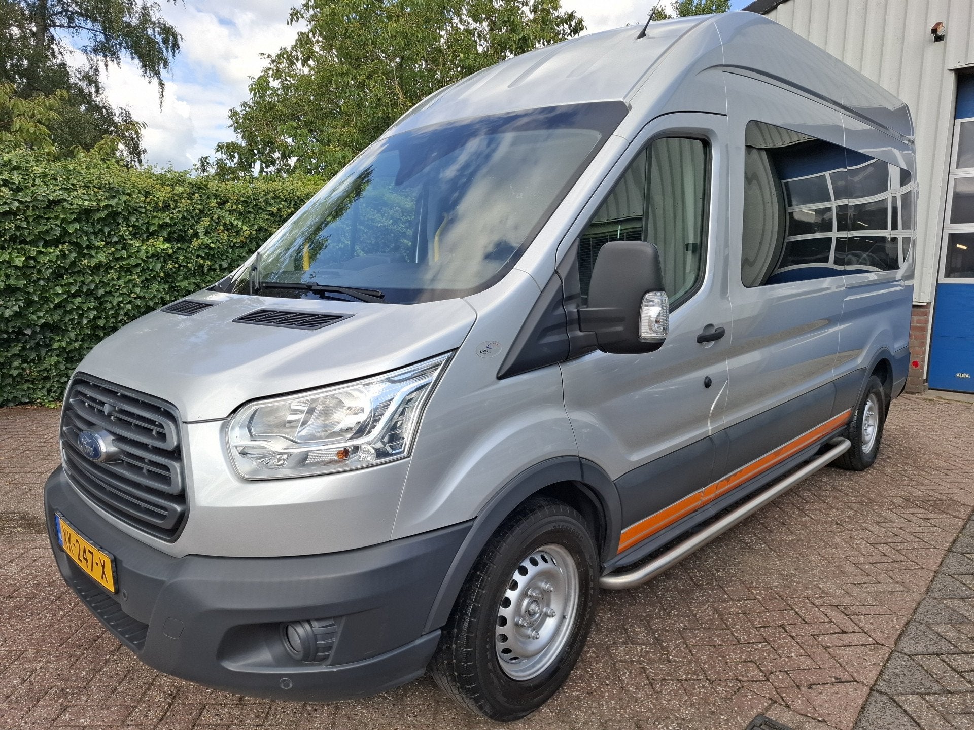Ford Transit Kombi 350 2.0 TDCI L3H2 19995.- INCL BTW 9-PERS, Auto's, Stof, Gebruikt, Euro 6, Diesel