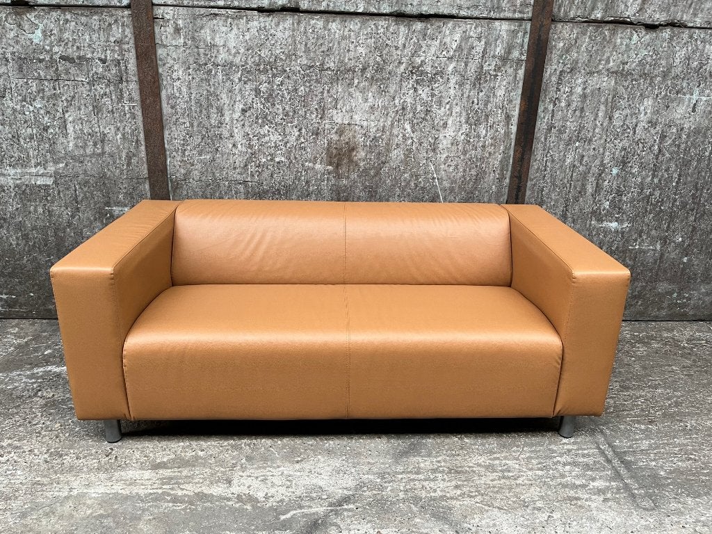 Zo goed als nieuwe 2-zits bank IKEA KLIPPAN, Tweepersoons, 75 tot 100 cm, Zo goed als nieuw, Ophalen