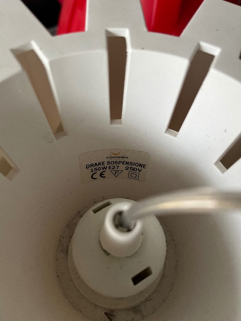7x Italiaanse Drake Hanglamp Vincenzo Missanelli/Chandra, Ophalen