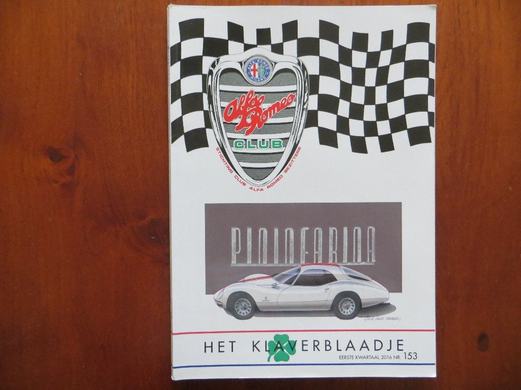 Alfa Romeo Het Klaverblaadje 153 Coverstory Giulia Sport, Ophalen of Verzenden, Nieuw, Alfa Romeo