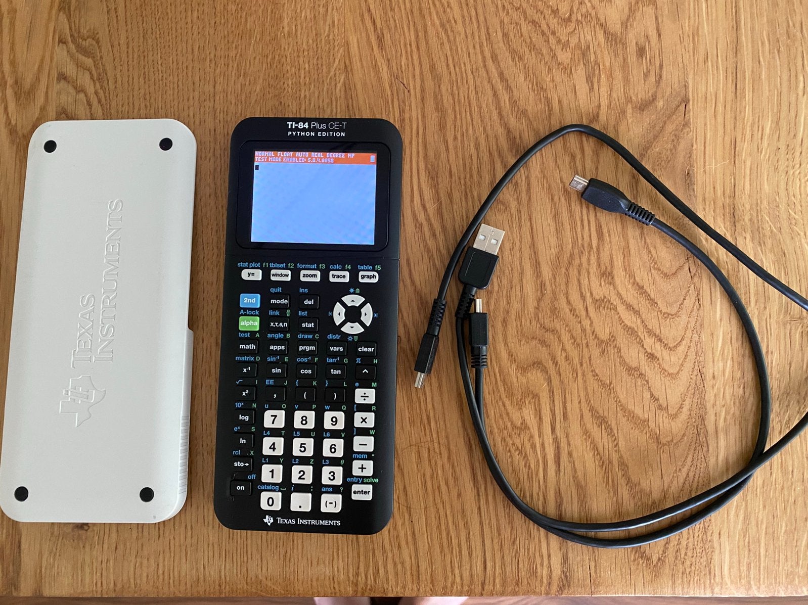 Rekenmachine Texas Instruments TI-84 Plus CE-T, Ophalen of Verzenden, Zo goed als nieuw