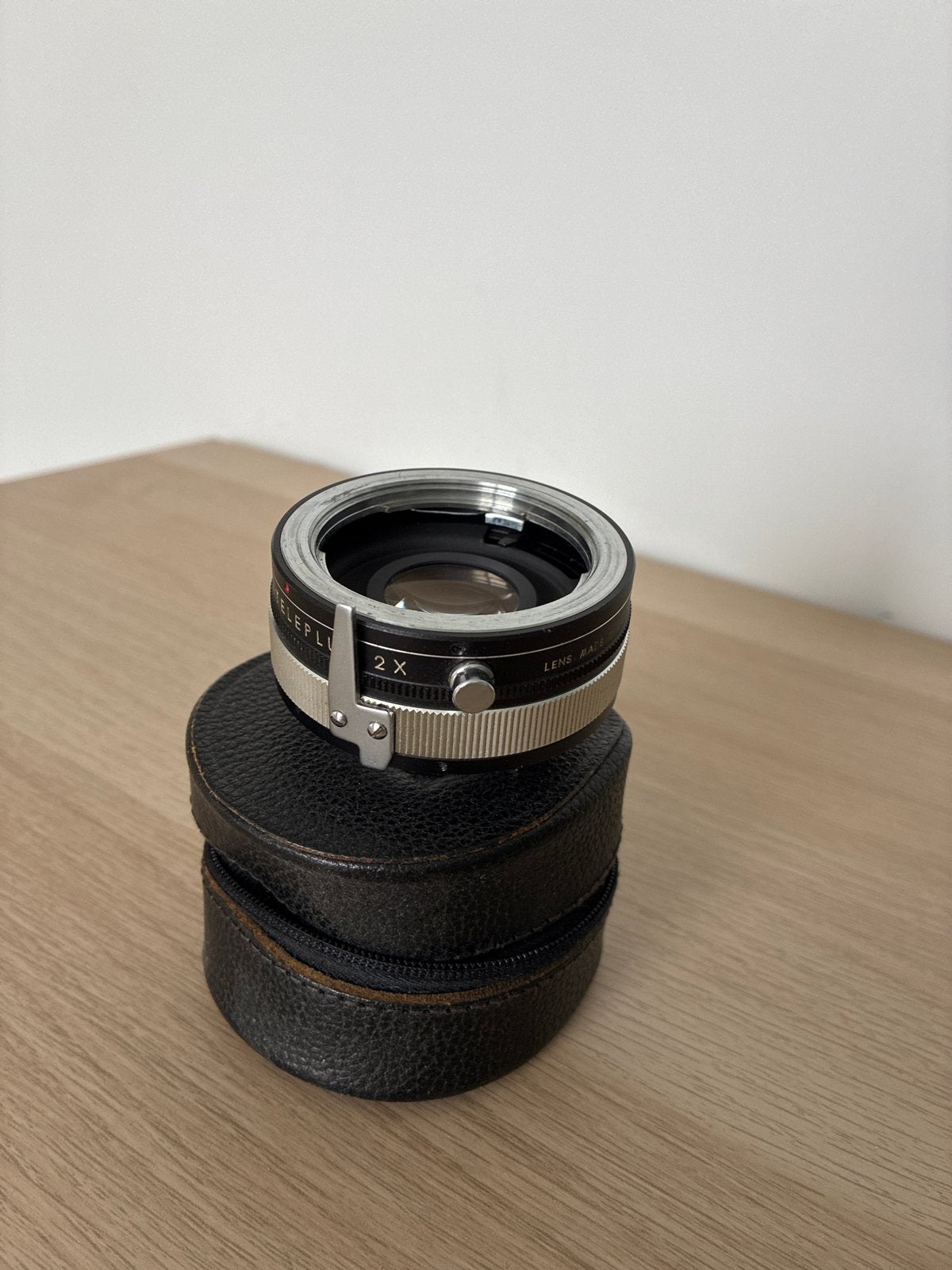 Auto Teleplus 2X Teleconverter (Minolta MC/MD) + Etui, Overige merken, Gebruikt, Beschermhoes/tas, Ophalen of Verzenden