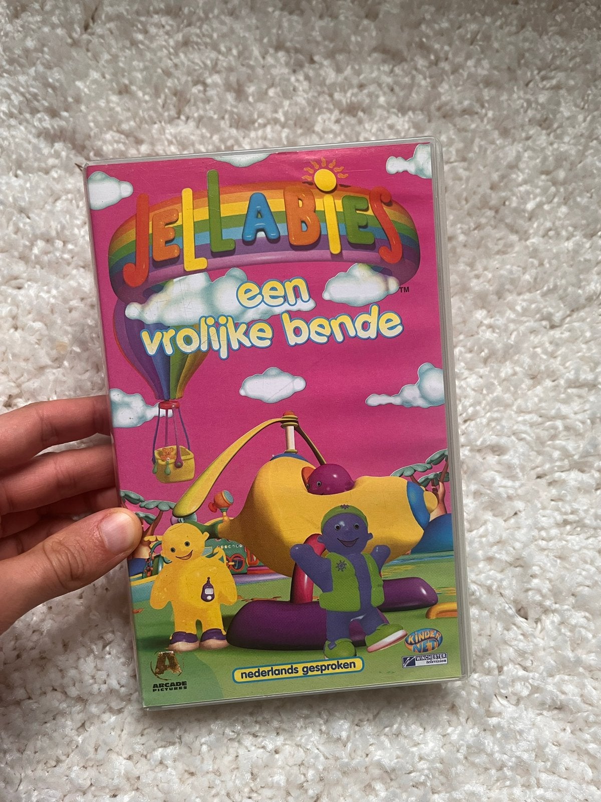 Jellabies: Een Vrolijke Bende VHS - Nederlands Gesproken, Cd's en Dvd's, Gebruikt, Alle leeftijden, Kinderprogramma of -film, VHS