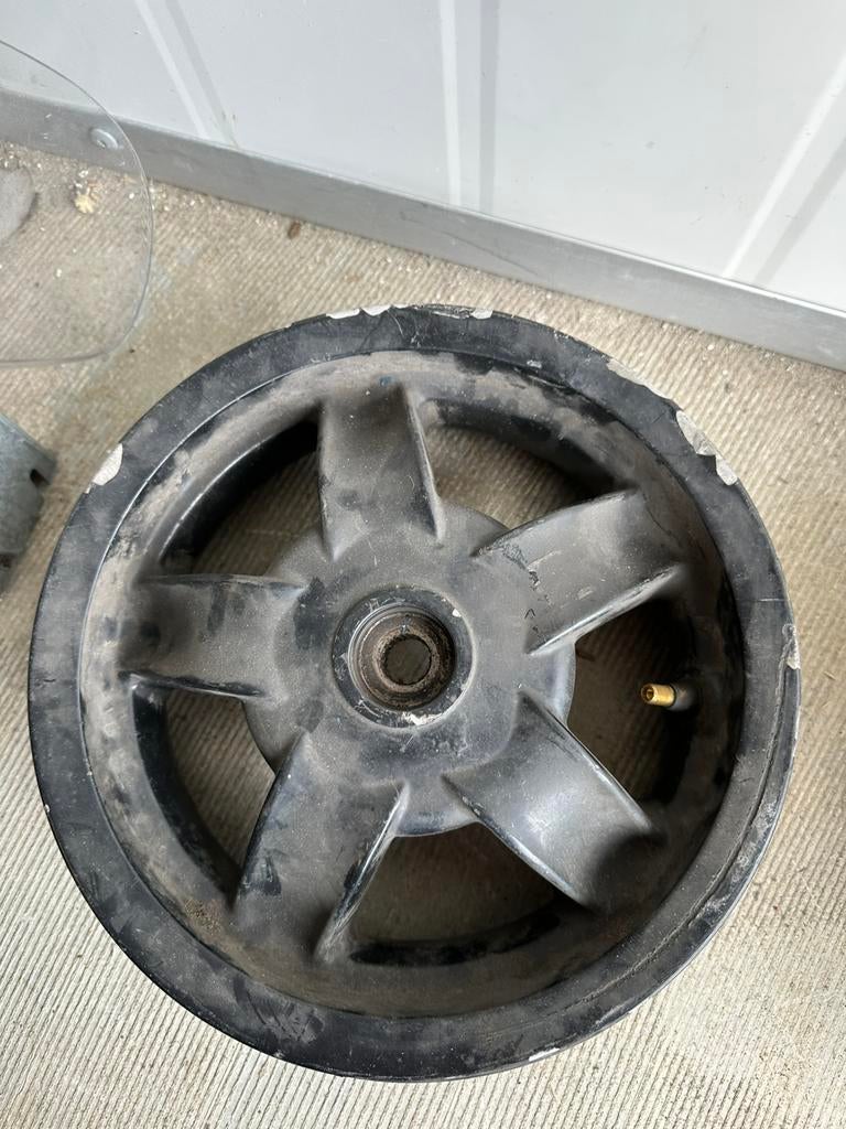 Piaggio zip achtervelg, Ophalen of Verzenden, Gebruikt, Overige typen, Piaggio