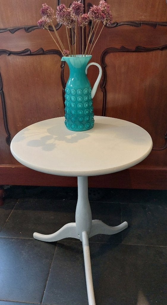 wit brocante tafeltje, Ophalen
