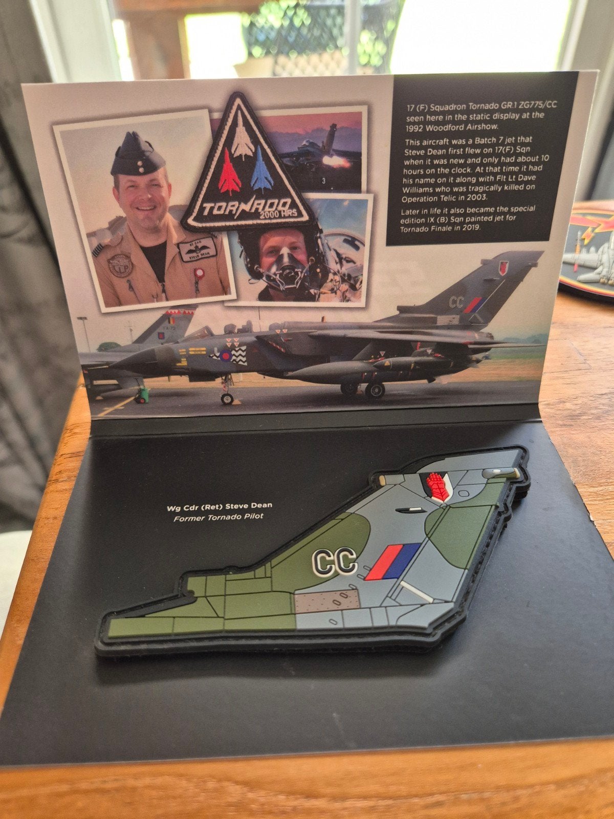 17 (F) Squadron tornado GR.1 ZG775/CC tail patch, Ophalen of Verzenden