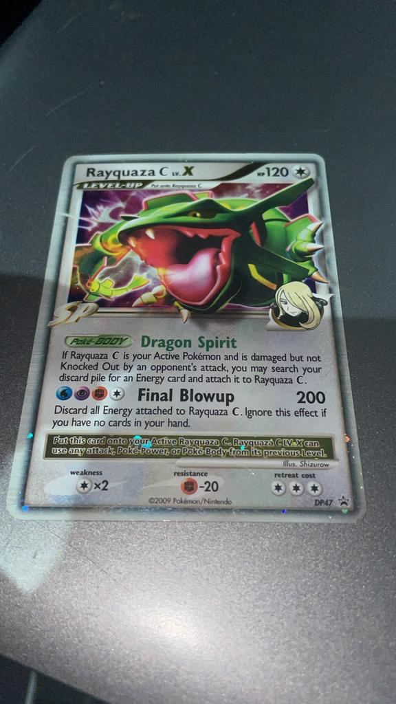 Rayquaza C DP47, Ophalen, Zo goed als nieuw