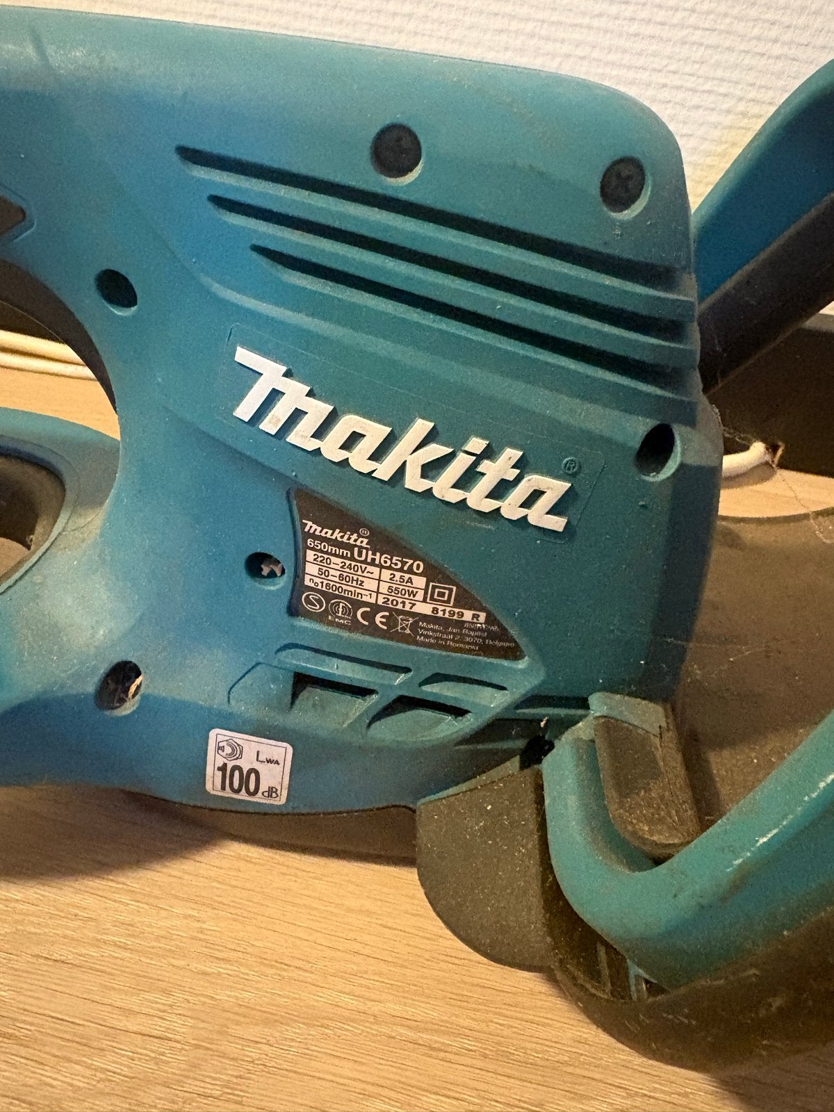 Makita heggenschaar 650mm UH6570, Ophalen, Gebruikt, Elektrisch