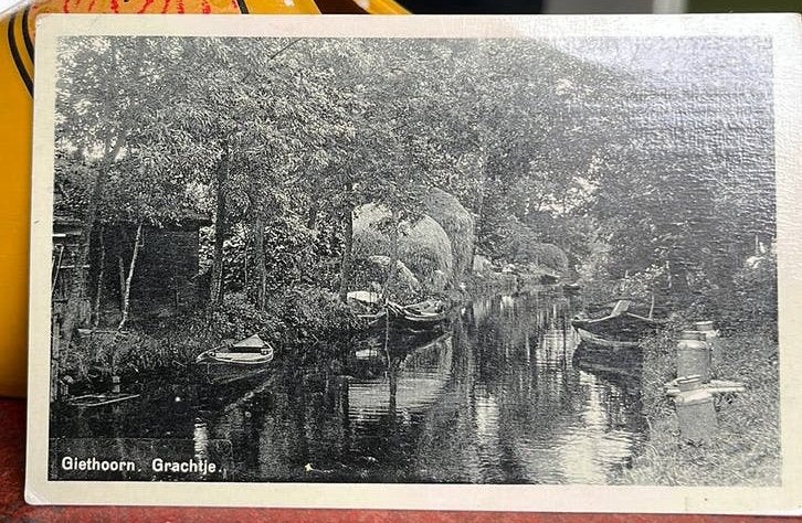 Giethoorn Harmonie poststempel Wijhe 1935, Ophalen of Verzenden