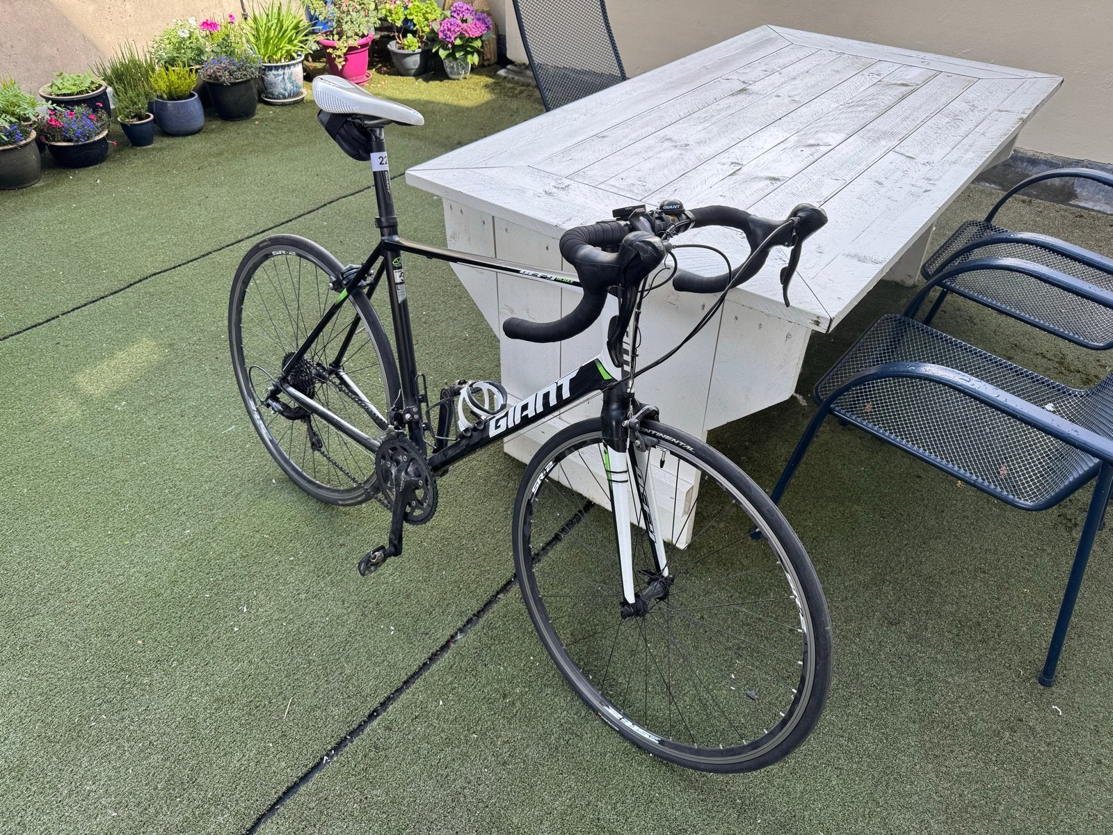 Giant Defy racefiets, Fietsen en Brommers, Fietsen | Racefietsen, Ophalen, 28 inch, Aluminium, Giant