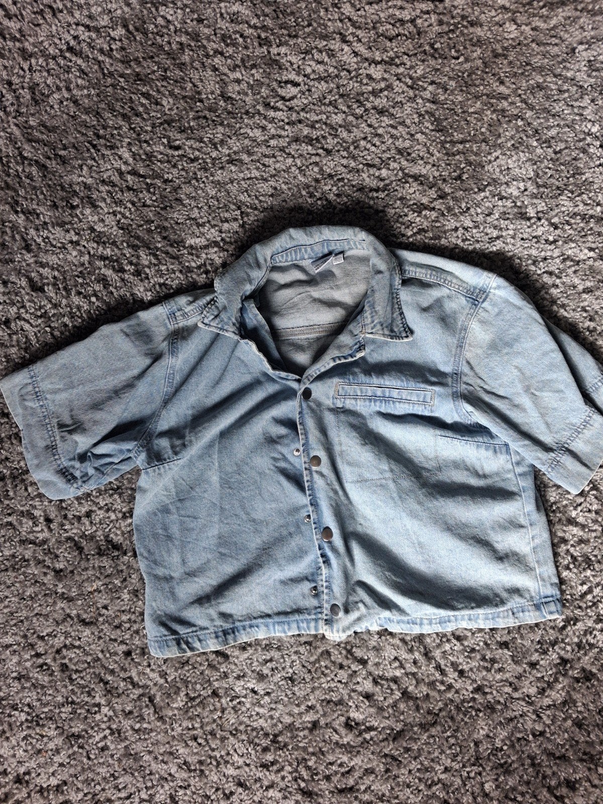 Vero Moda denim blouse maat L, Blauw, Vero Moda, Maat 42/44 (L), Ophalen of Verzenden