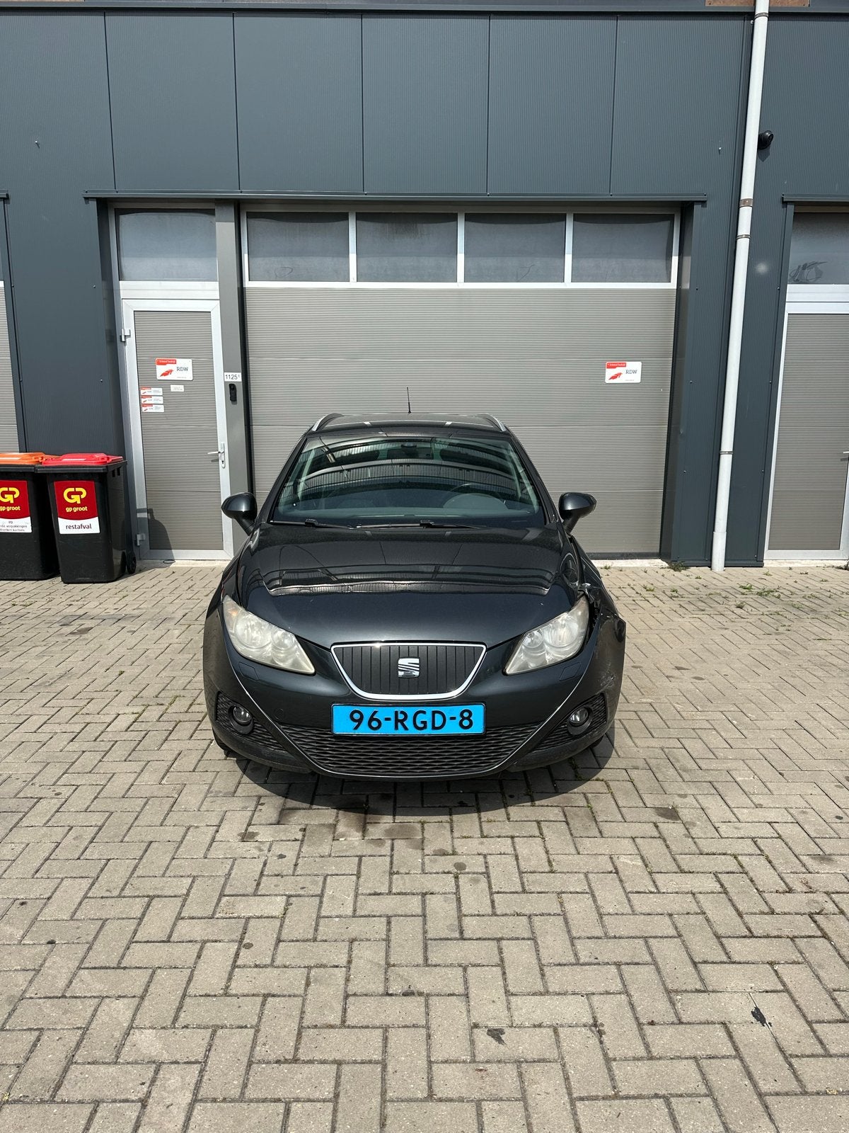 Seat Ibiza 1.2TDI 55KW Ecomotive ST 2011 Taxi of Export, Ophalen, 1199 cc, Stationwagon, Zilver of Grijs