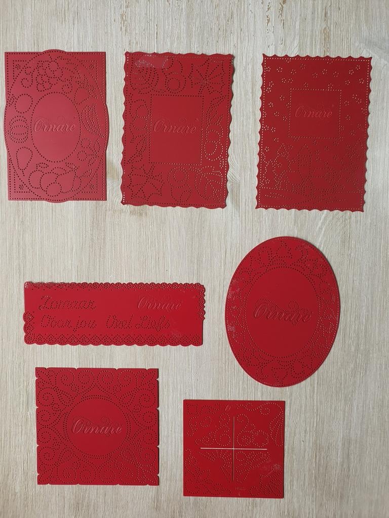 7 x Ornare prikmal, Ophalen of Verzenden, Overige thema's, Pons of Mal