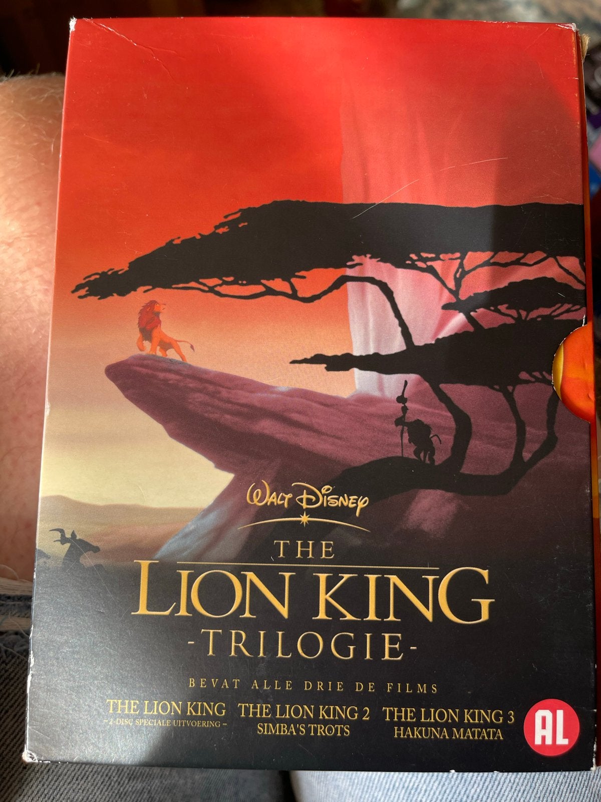 The Lion King Trilogie - Disney dvd Boxset, Animatie, Verzamelbox, Alle leeftijden, Nederlands