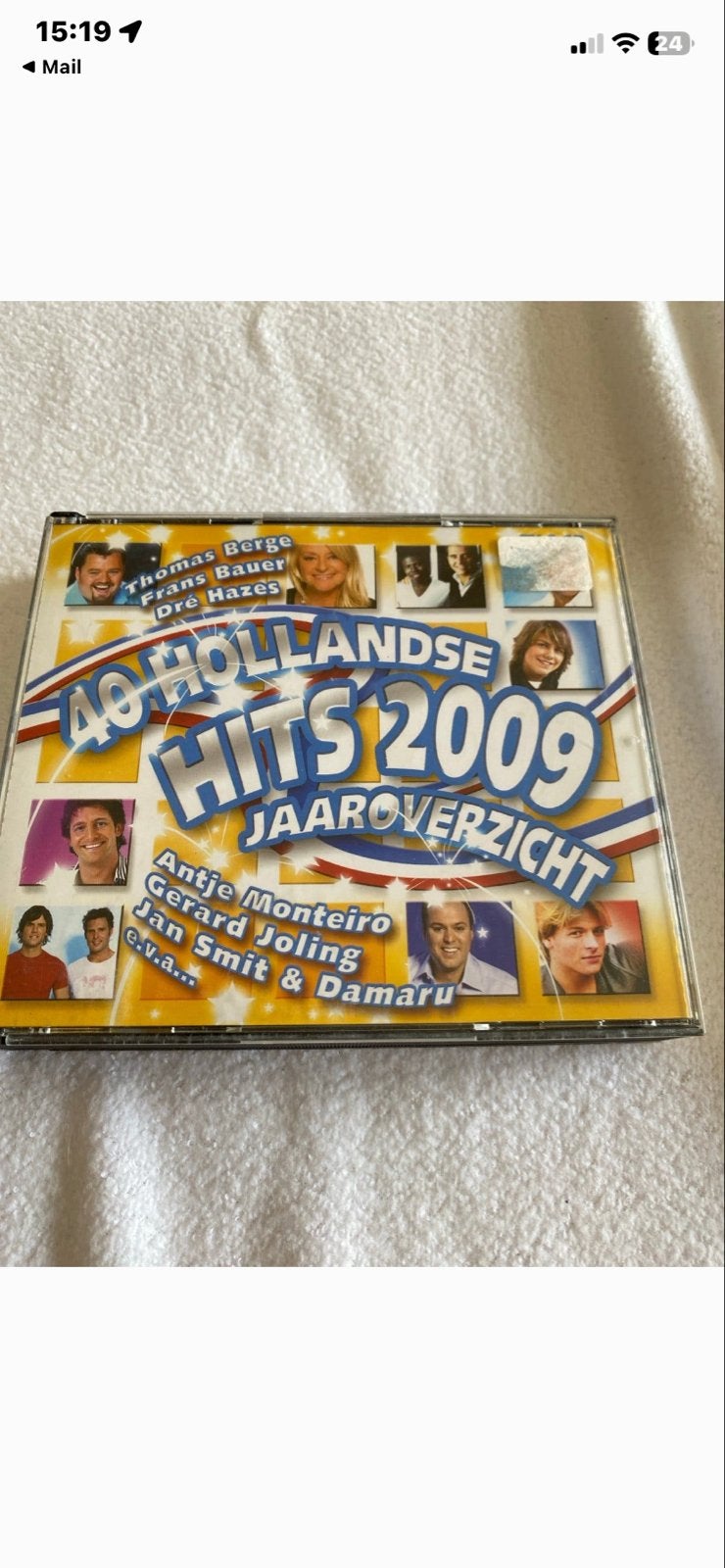 40 Hollandse Hits 2009 Jaaroverzicht CD - Diverse Artiesten, Gebruikt, Ophalen of Verzenden, Verzamelalbum, Pop